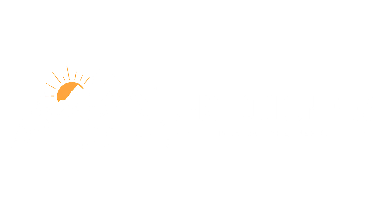 zero to mountains logo wide white